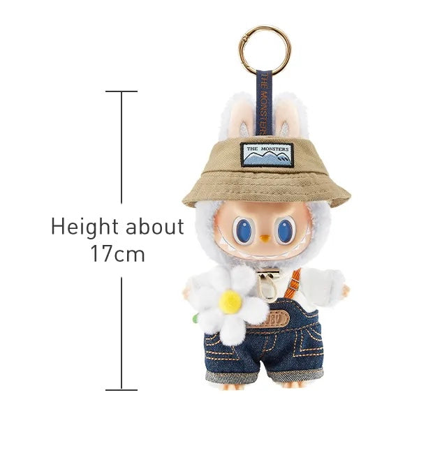 LABUBU THE MONSTERS FALL IN WILD SERIES-Vinyl Plush Doll Pendant POP MART