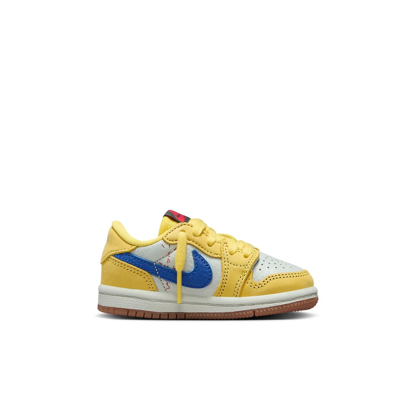 Air Jordan Kids 1 Retro Low OG SP x Travis Scott 'Canary'