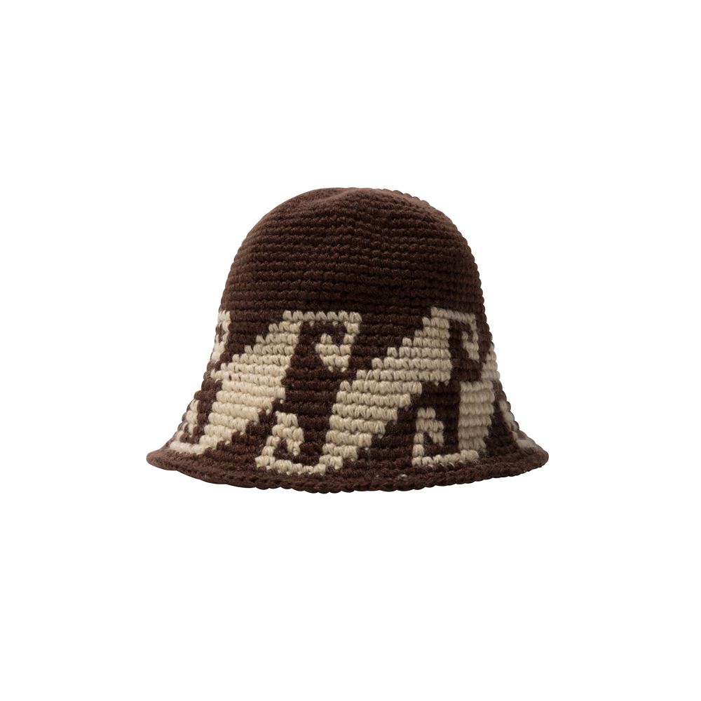GORRA STUSSY KNIT BUCKET WAVES CAQUI