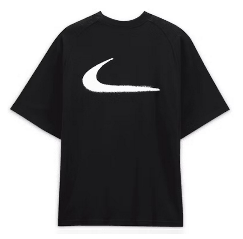 CAMISETA NIKE X OFF-WHITE BLACK SPRAY PRINTED EFFECT