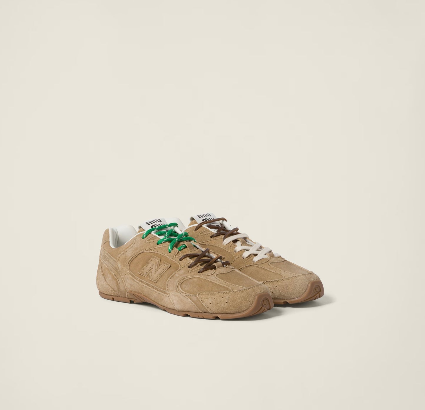 New Balance X Miu Miu 530 SL suede sneakers