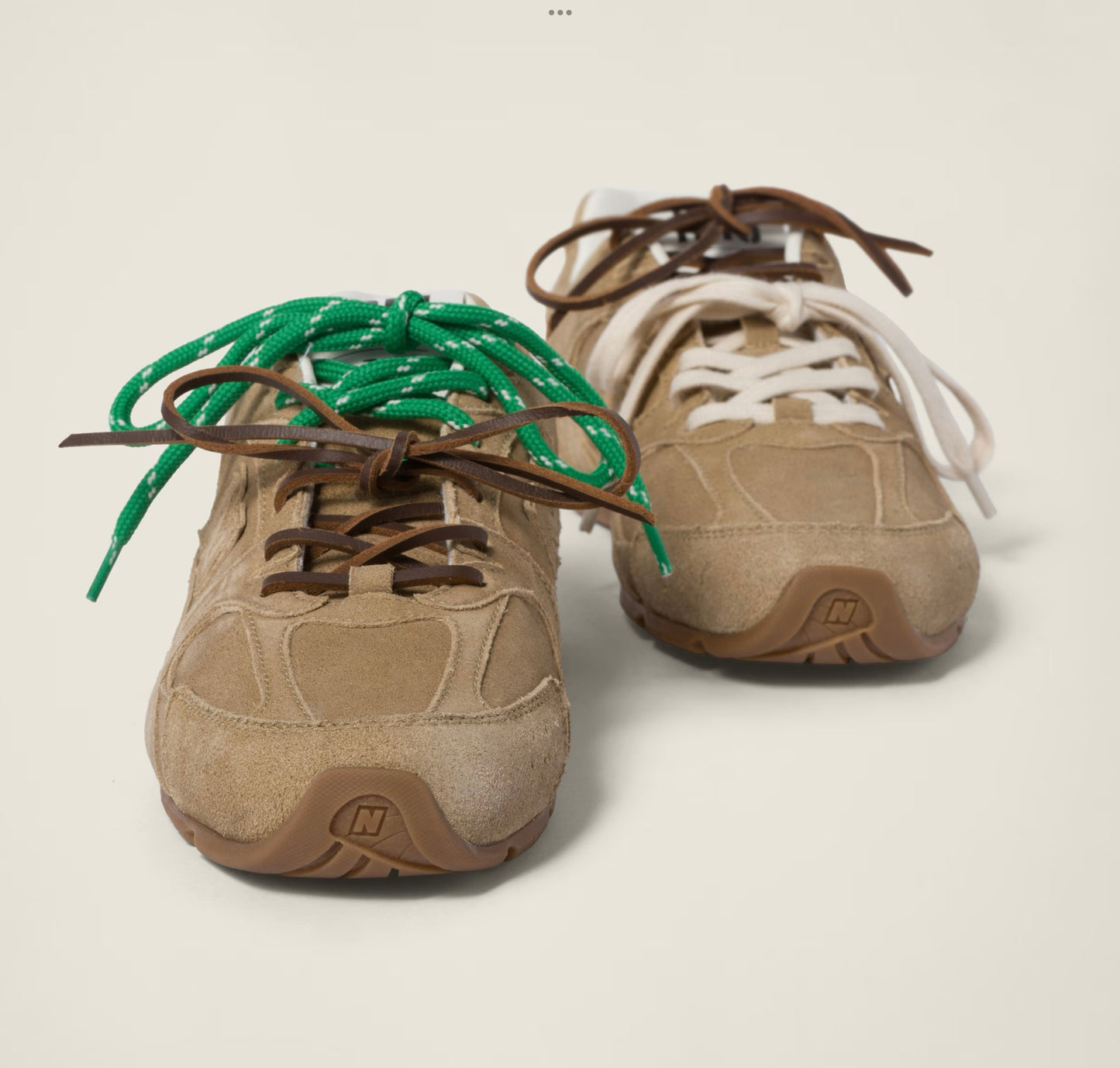 New Balance X Miu Miu 530 SL suede sneakers