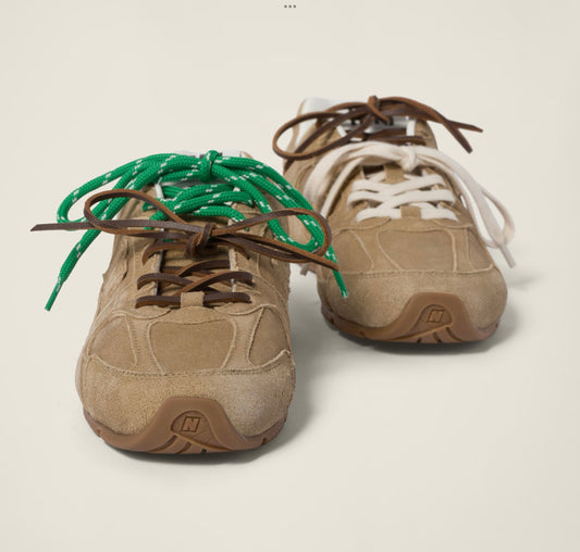 New Balance X Miu Miu 530 SL suede sneakers