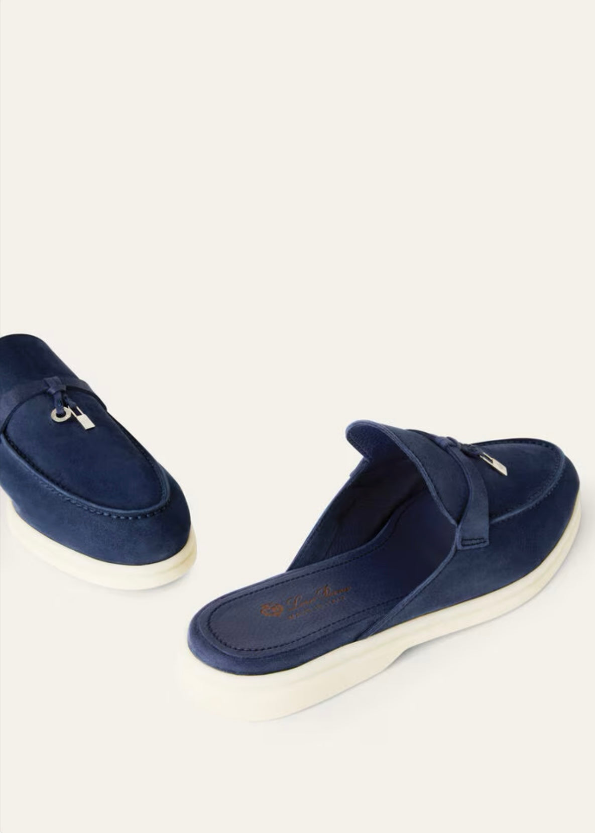 Loro Piana Charms Walk Babouche Loafer