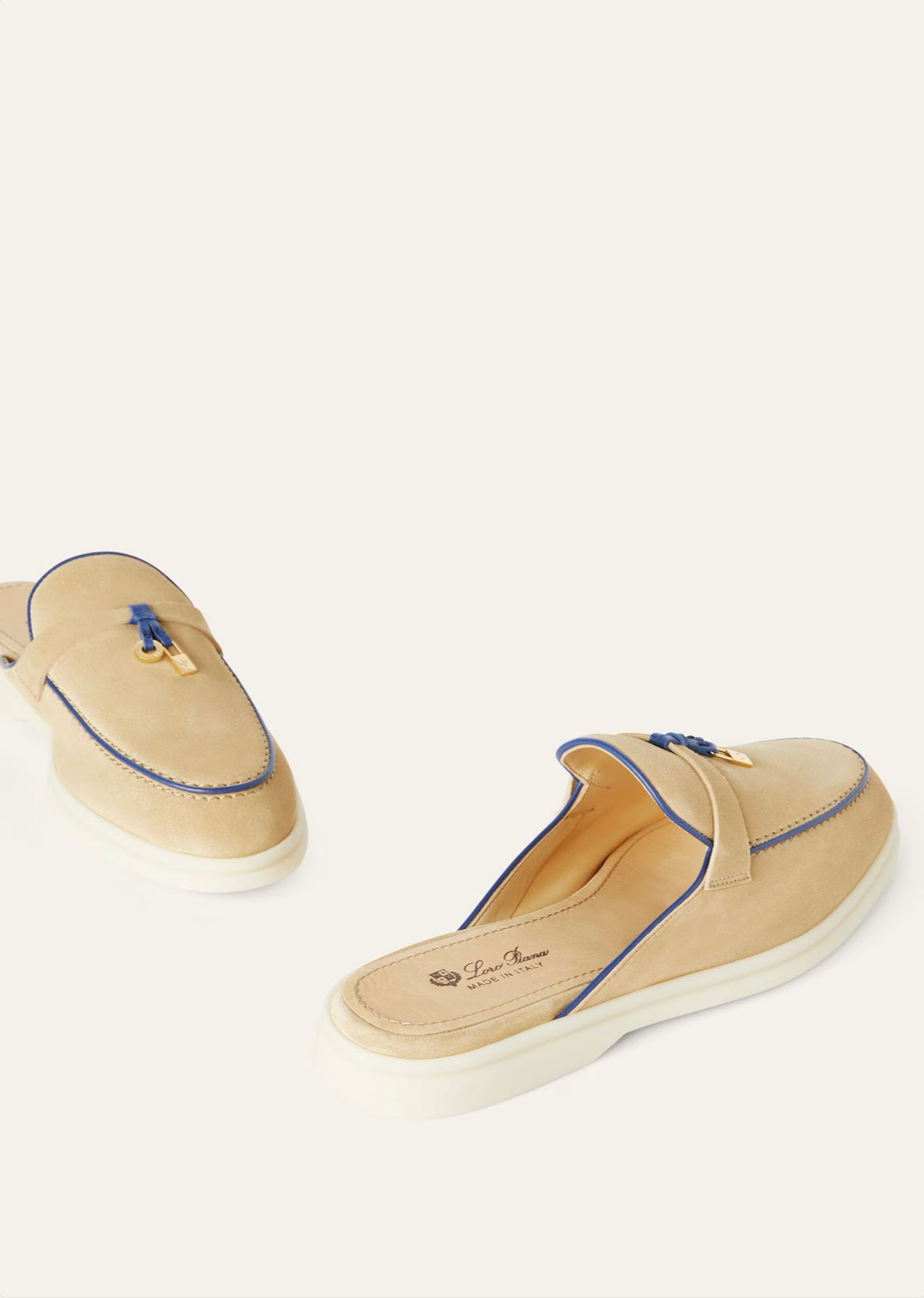Loro Piana Charms Walk Babouche Loafer