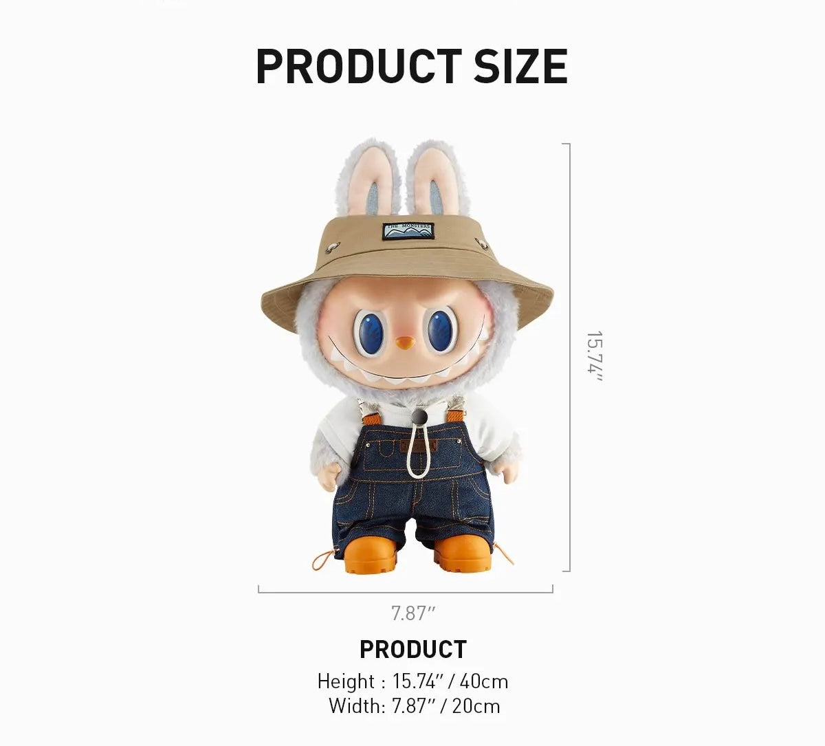 LABUBU THE MONSTERS FALL IN WILD SERIES-Vinyl Plush Doll POP MART