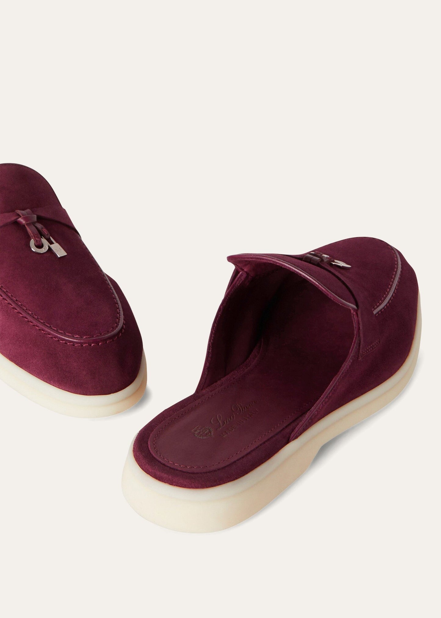 Loro Piana Charms Walk Babouche Loafer
