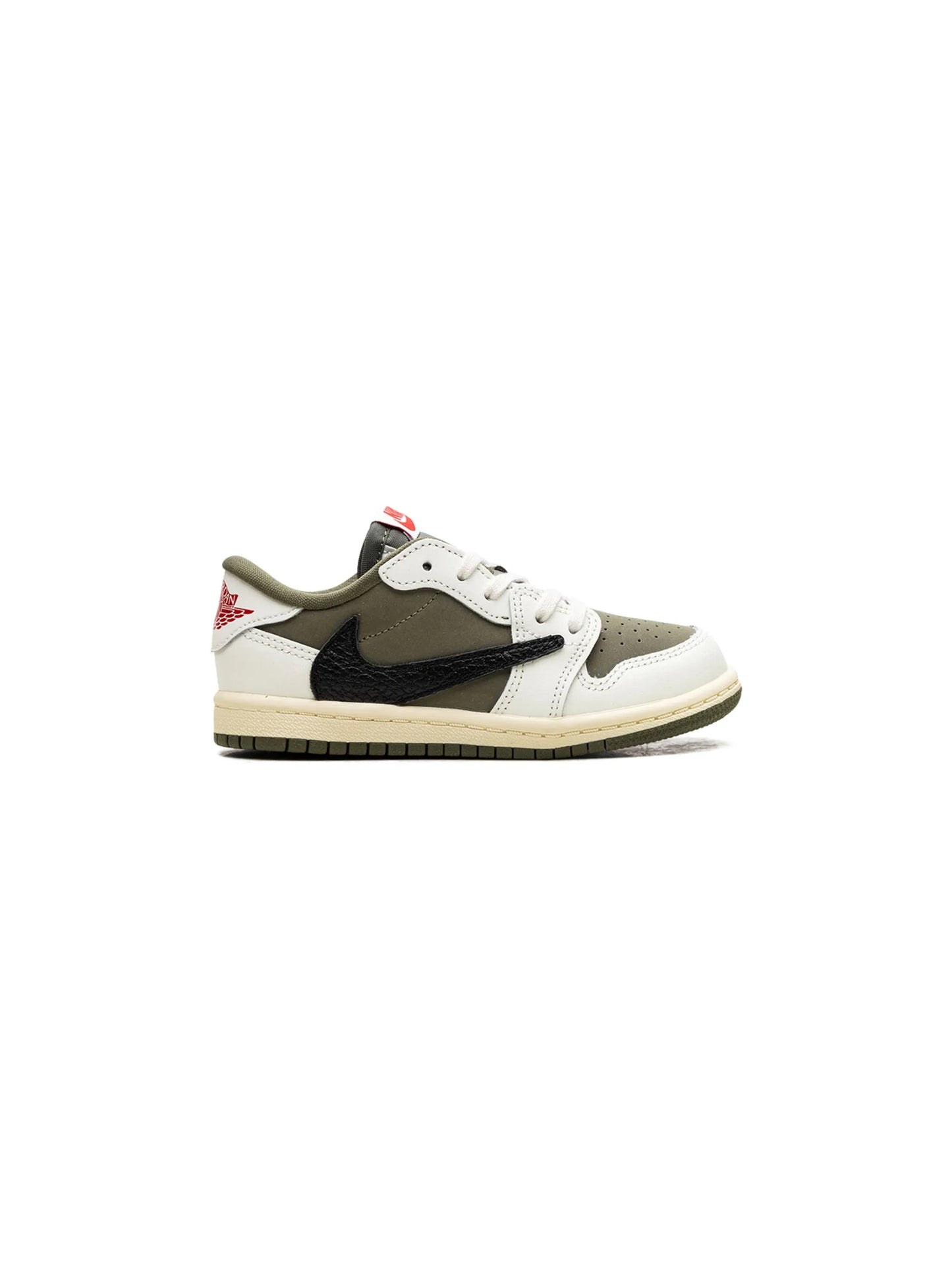 NIKE Jordan Kids 
x Travis Scott Air Jordan 1 Retro Low OG "Medium Olive"