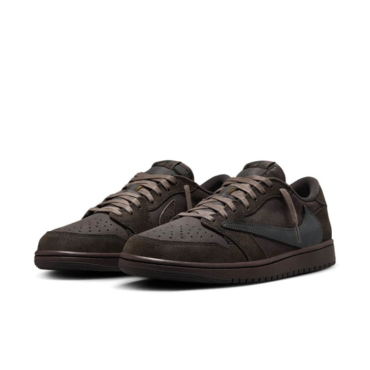 NIKE Air Jordan 1 Retro Low OG SP x Travis Scott 'Velvet Brown'
