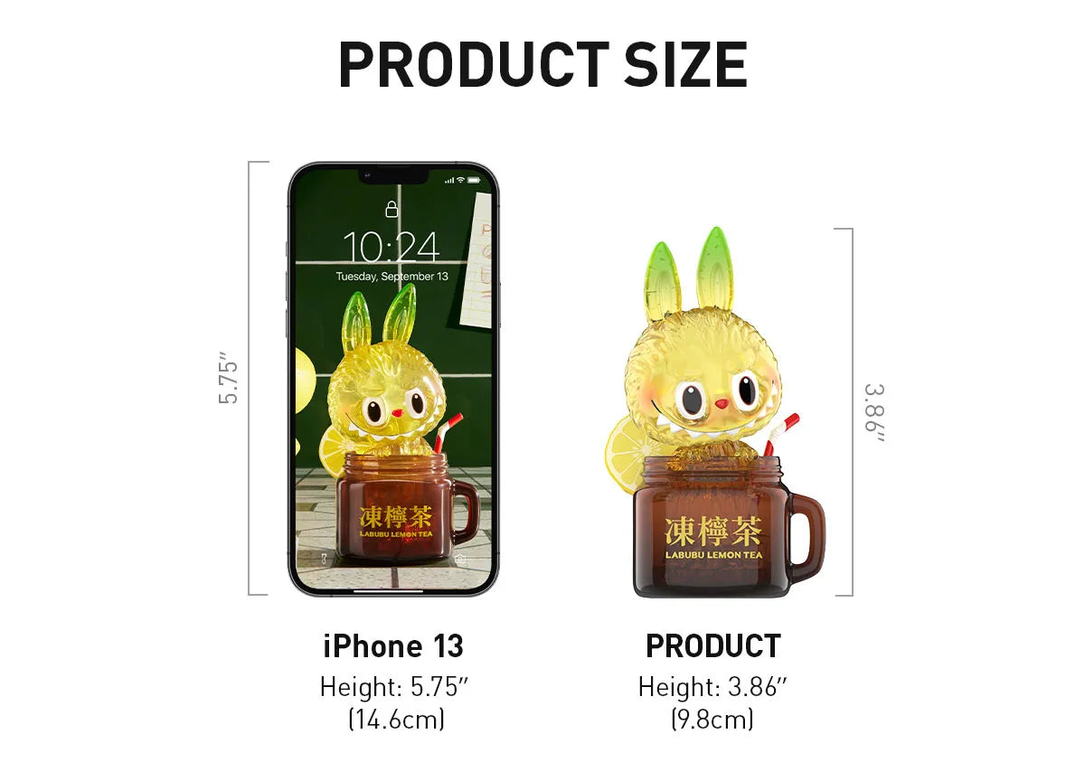 LABUBU Lemon Tea Figure POP MART