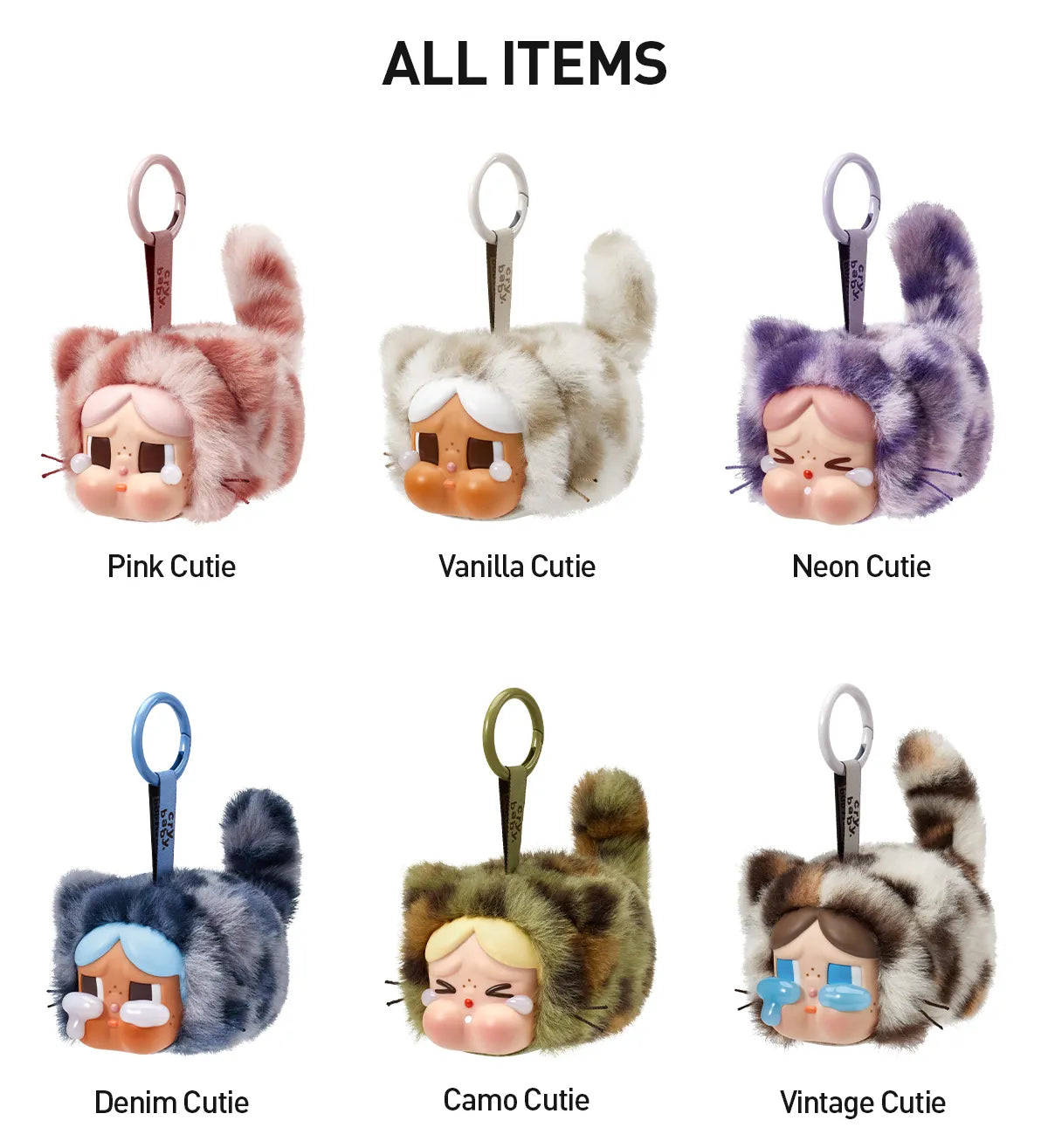 CRYBABY Wild but Cutie Series - Vinyl Plush Pendant Blind Box POP MART