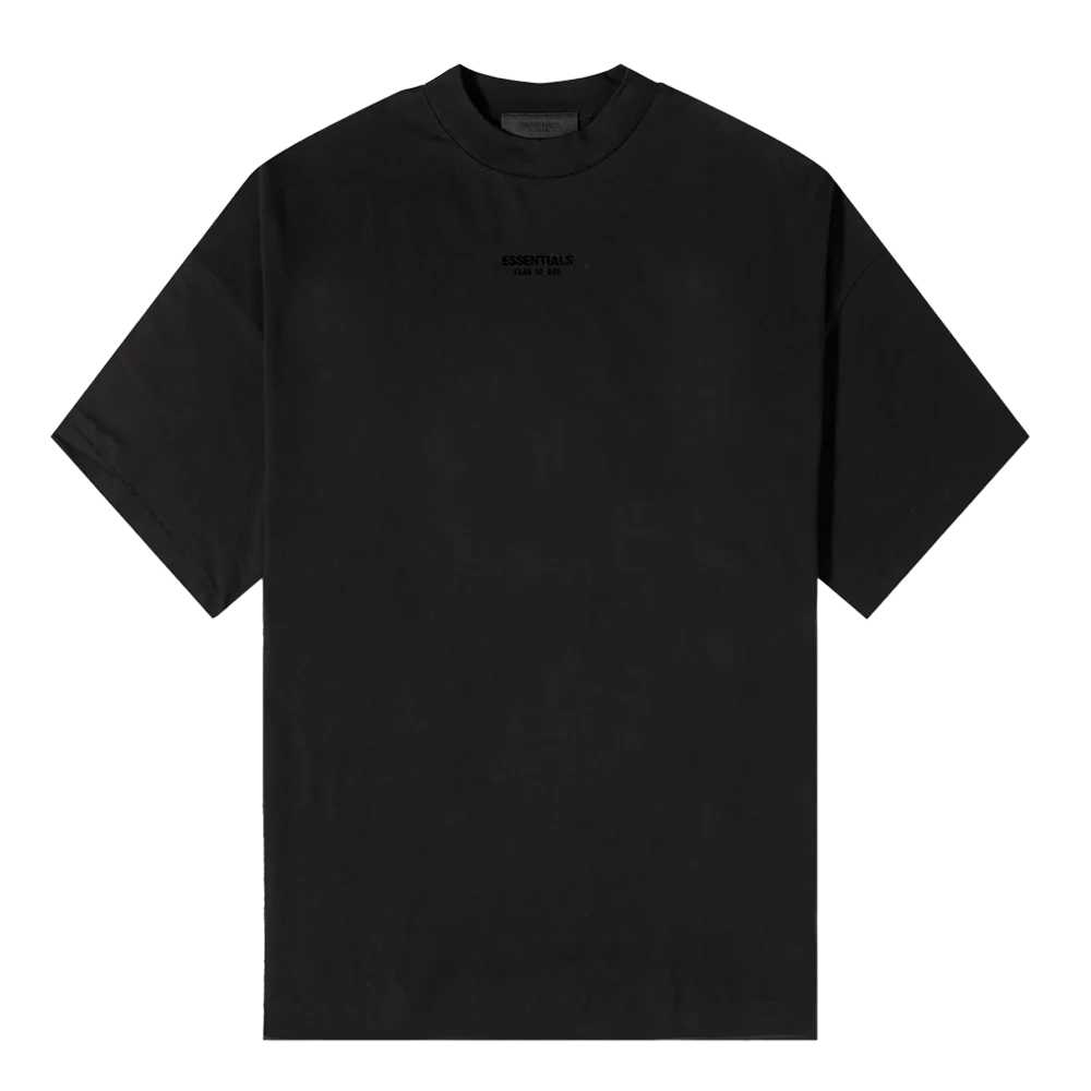 FEAR OF GOD ESSENTIALS Jet Black CORE TEE