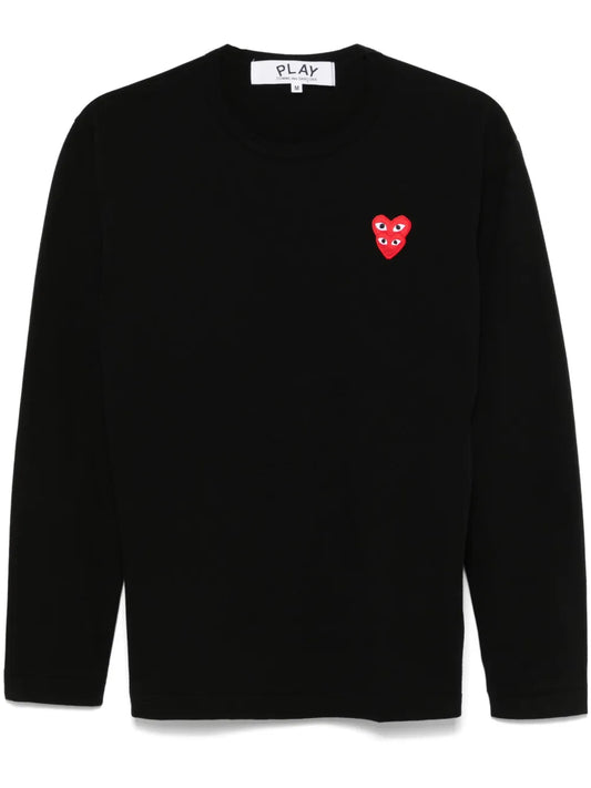 Comme Des Garçons Play
heart-patch T-shirt