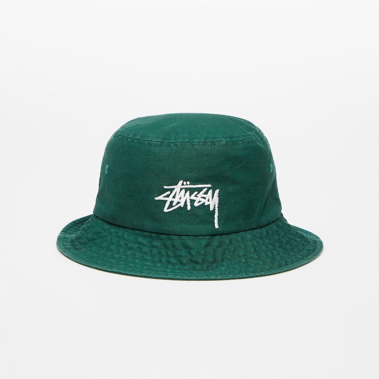 GORRA BUCKET STUSSY BIG STOCK DARK GREEN S/M
