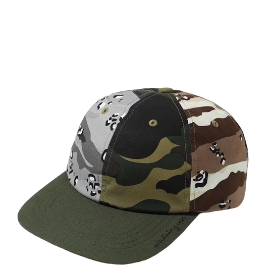 GORRA BAPE MAD SHARK CRAZY CAMO PANEL CAP