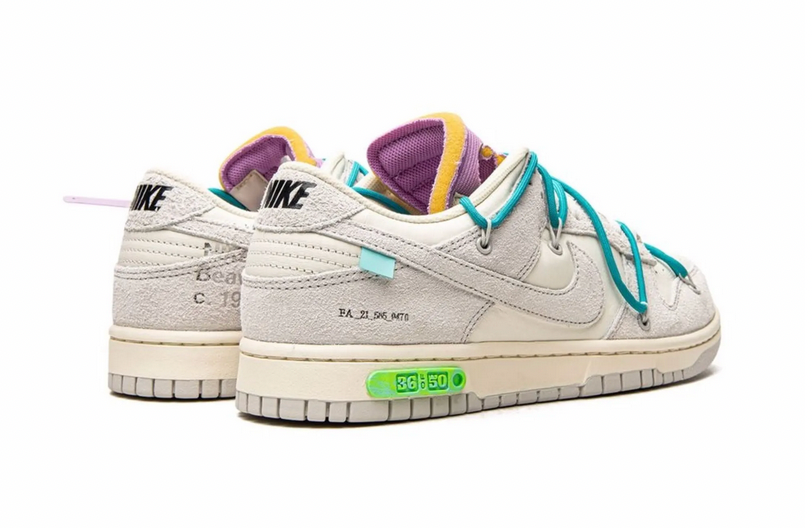Nike Dunk x Off White Lot 36
