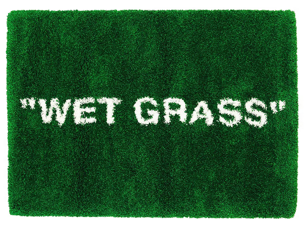 Virgil Abloh x IKEA MARKERAD "WET GRASS"